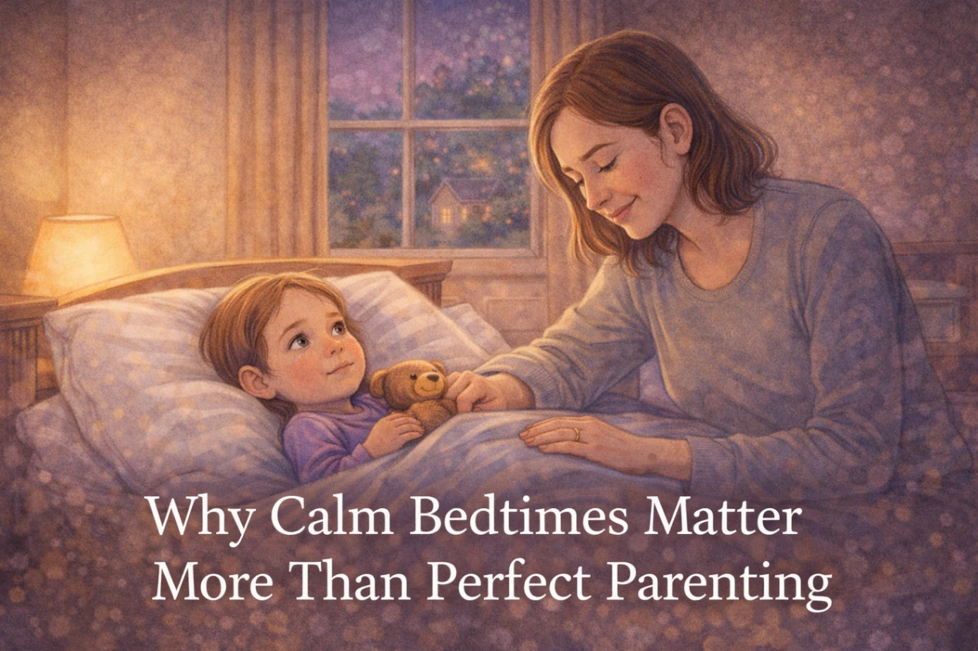 Why Calm Bedtimes Matter More Than Perfect Parenting
