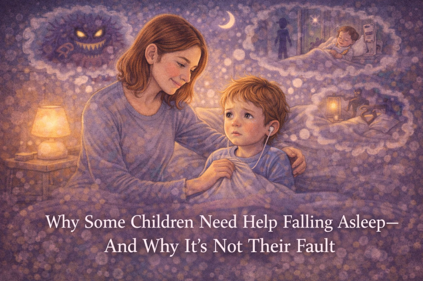 Why Some Children Need Help Falling Asleep – And Why It’s Not Their Fault
