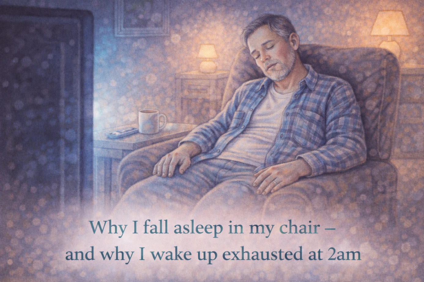 Why I fall asleep in my chair, and why I wake up exhausted at 2am