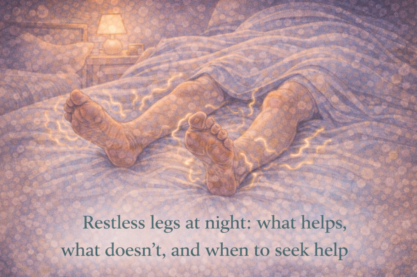 Restless legs at night: what helps, what doesn’t, and when to seek help