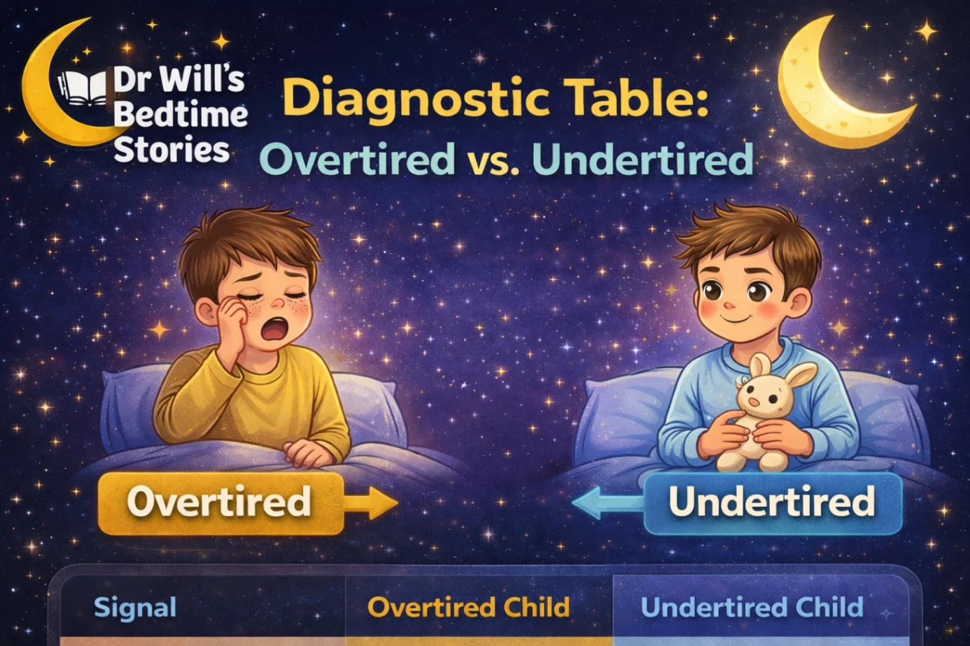 Diagnostic Table: Overtired vs. Undertired